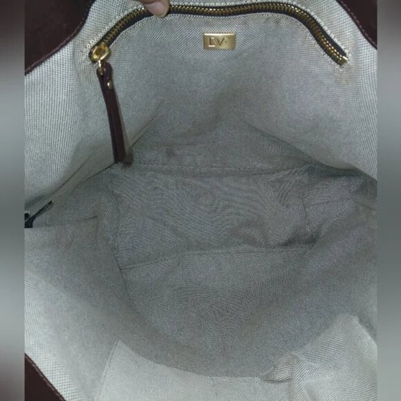 Diane von Furstenberg Leather Ostrich Embossed Addison Tote​ - Picture 5 of 13